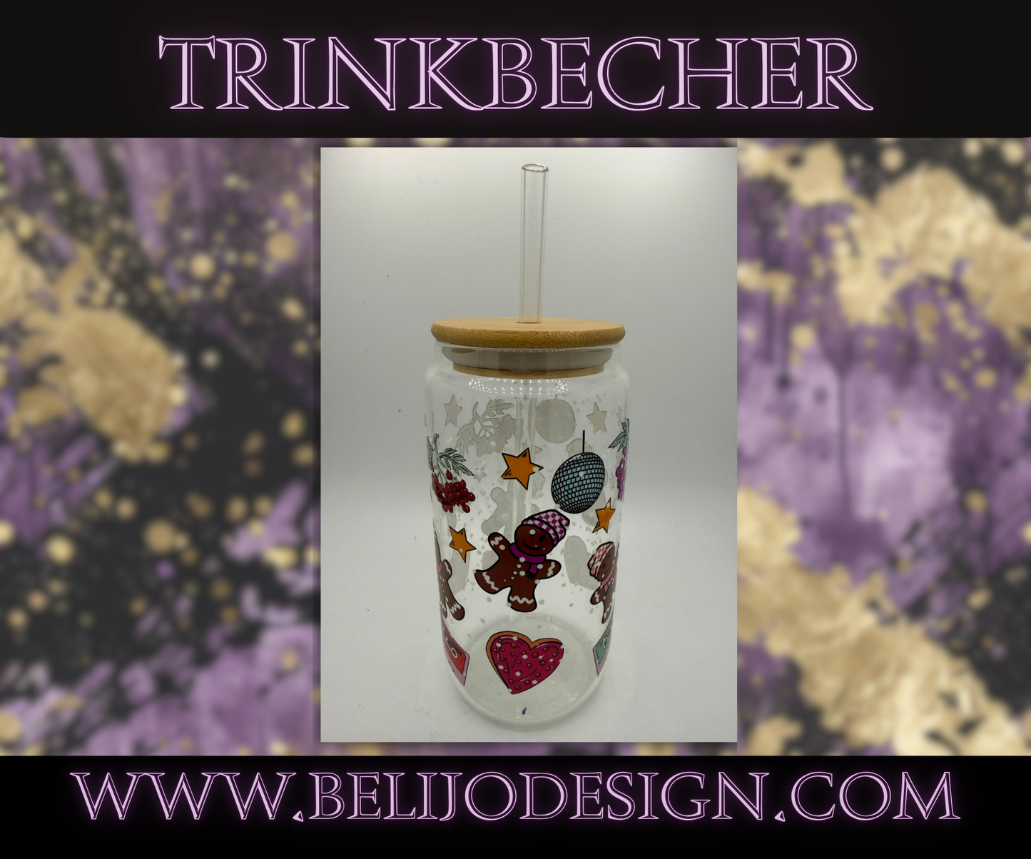 Trinkbecher - Lebkuchenmann