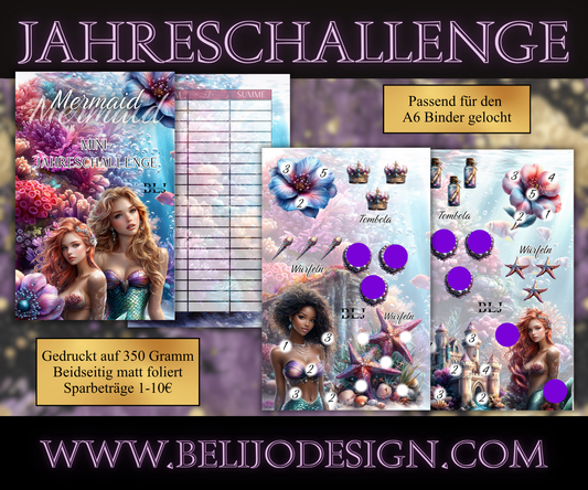 Mermaid Mini Jahreschallenge